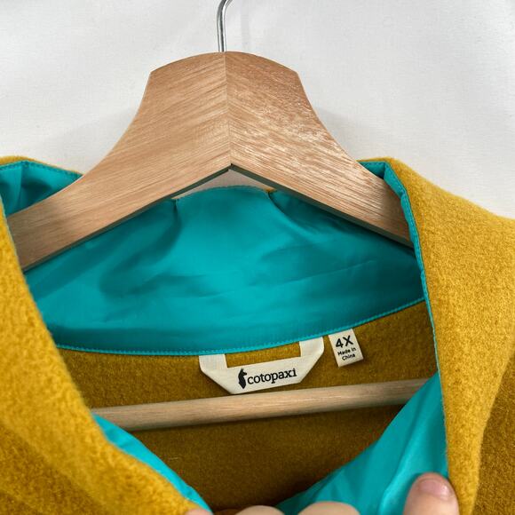 Cotopaxi 4X Yellow Teca Fleece Full-Zip Jacket - Picture 4 of 7